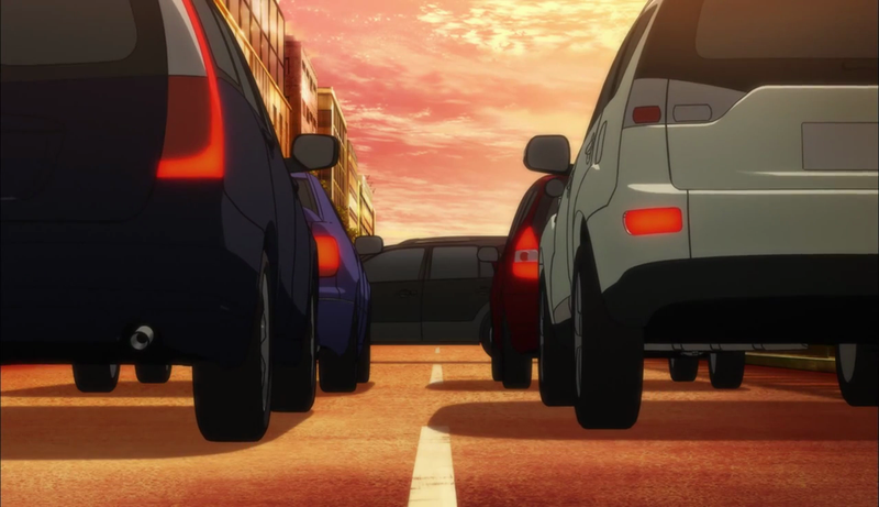 ...Mitsubishi Colt (?) and Outlander from Bungou Stray Dogs
